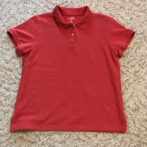 L.L. Bean shirt.